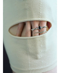 Body Wave 2F Ring