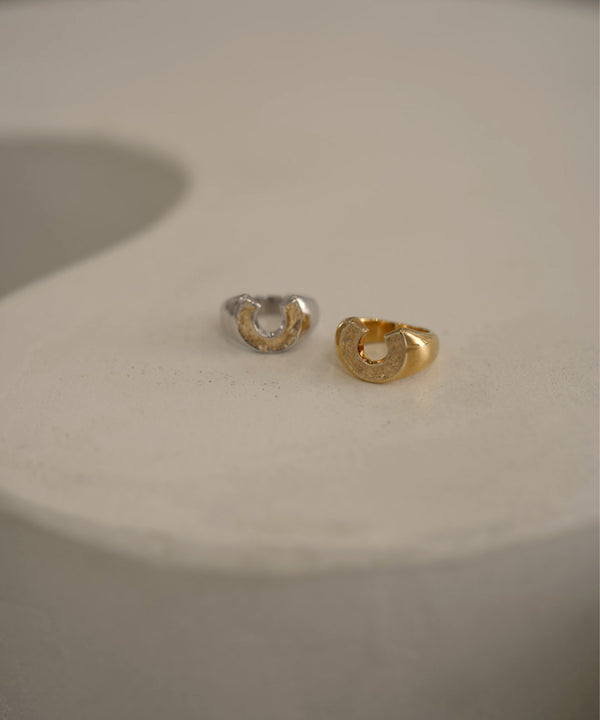 Briller Signet Horseshoe P Ring