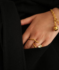 Body Wave 2F Ring