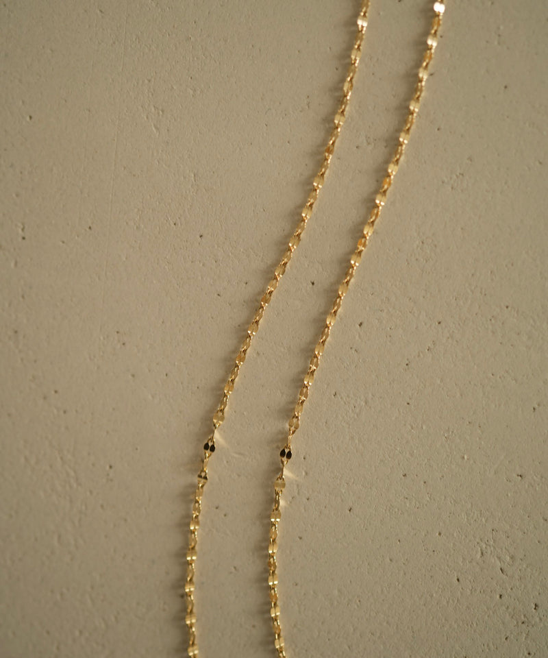 K10Frost Circle 8Chain S Necklace