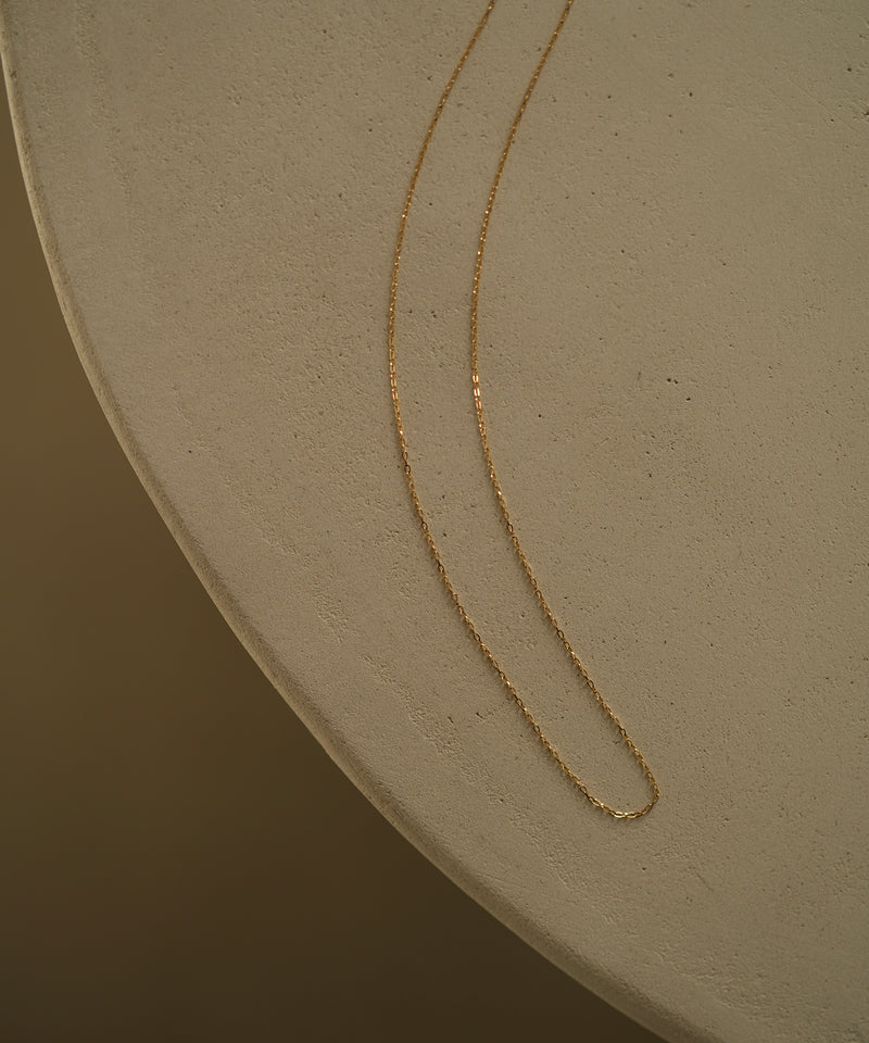 K10Frost Circle OV Chain XS Necklace