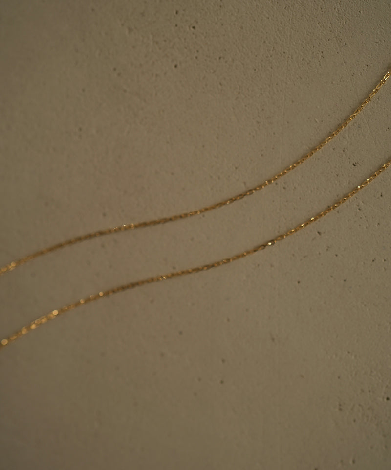 K10Frost Circle OV Chain XS Necklace