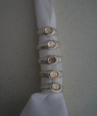 【Limited】Alphabet Ring  <#1〜6>