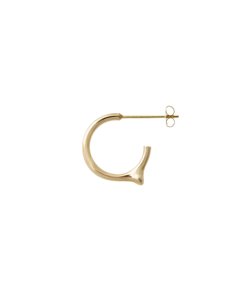 K10Symbol Hoop S Pierced