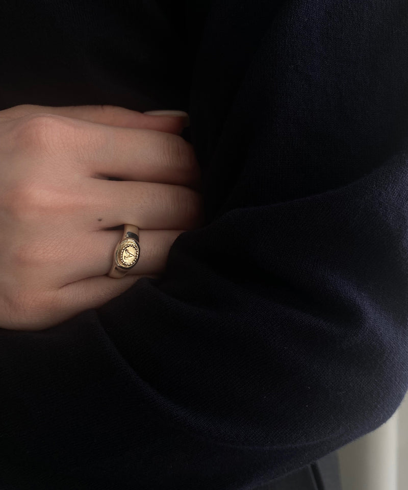 【Limited】Alphabet Ring  <#1〜6>