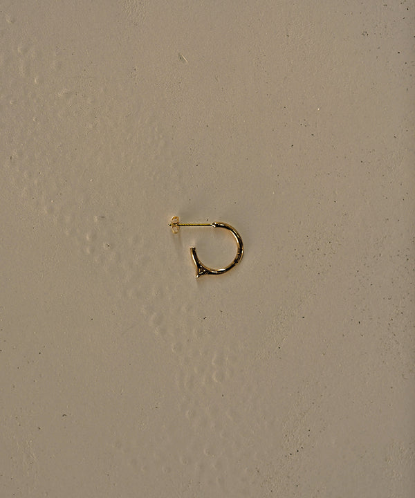 K10Symbol Hoop S Pierced