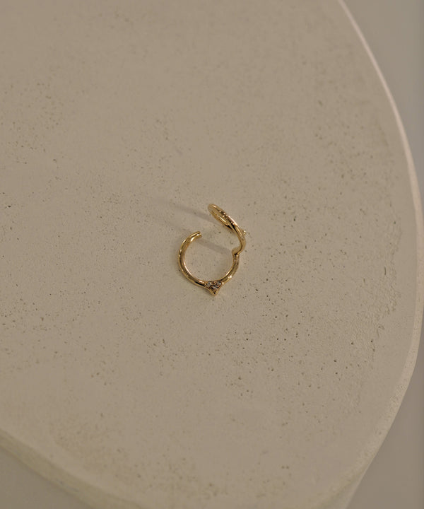 K10Symbol Z DIA XS Earcuff