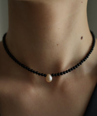 【Limited】Growth C Pearl x Gem S Necklace