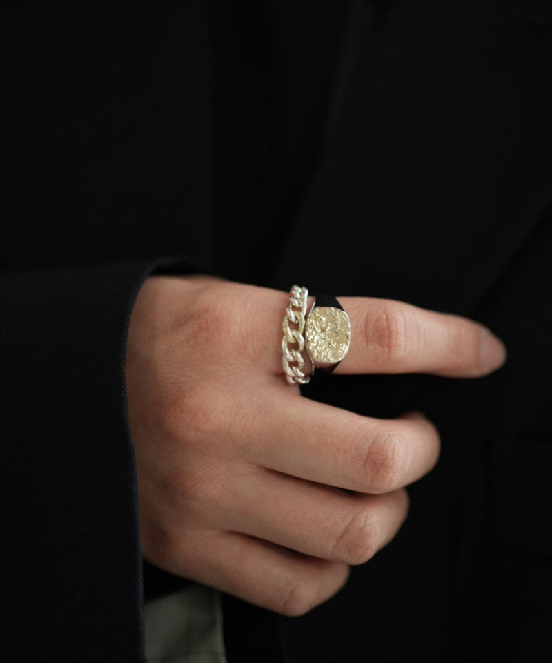 Frost Chain&K10Chain Ring – un by Tomoyo Yoshida | 公式オンライン Frost Chain&K10Chain Ring – un by Tomoyo Yoshida | 公式オンライン