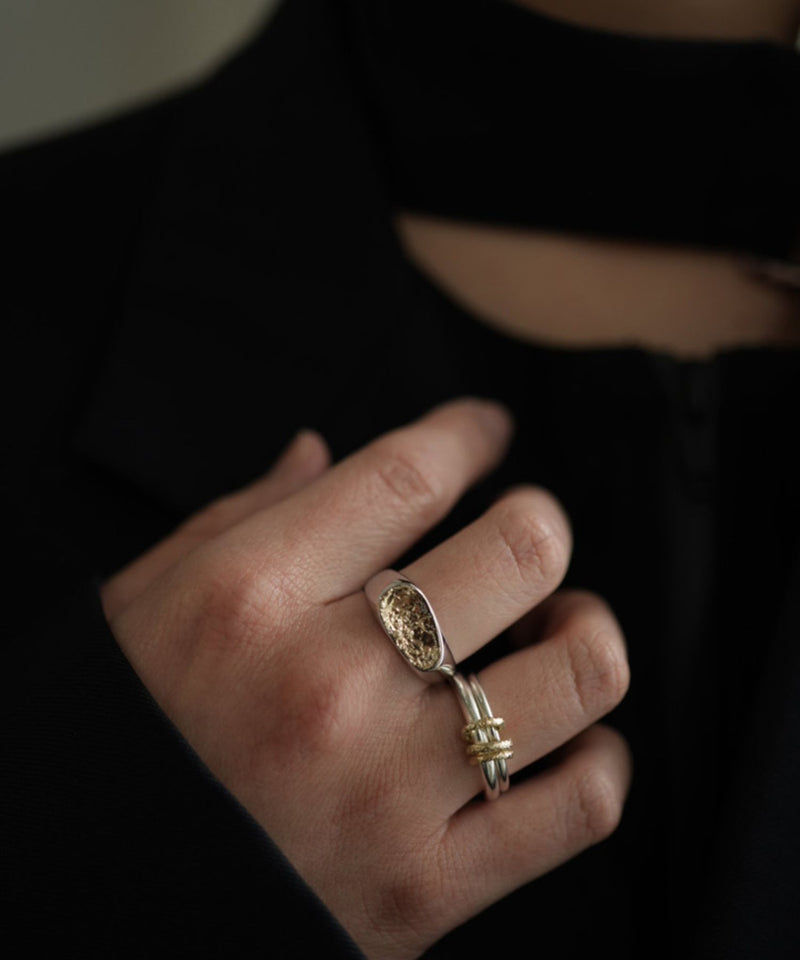 Frost Move Circle3 2WAY Ring