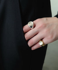(~#5)K10Frost Chain SP Ring