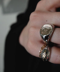 (~#5)K10Frost Chain SP Ring