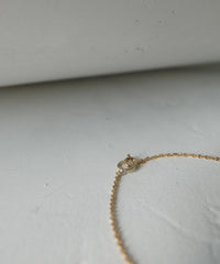 K10Frost Circle OV Chain Anklet