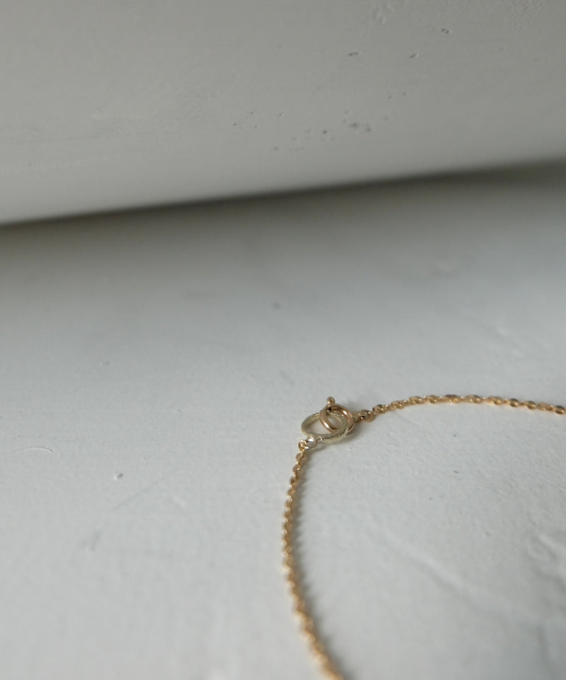 K10Frost Circle OV Chain Anklet