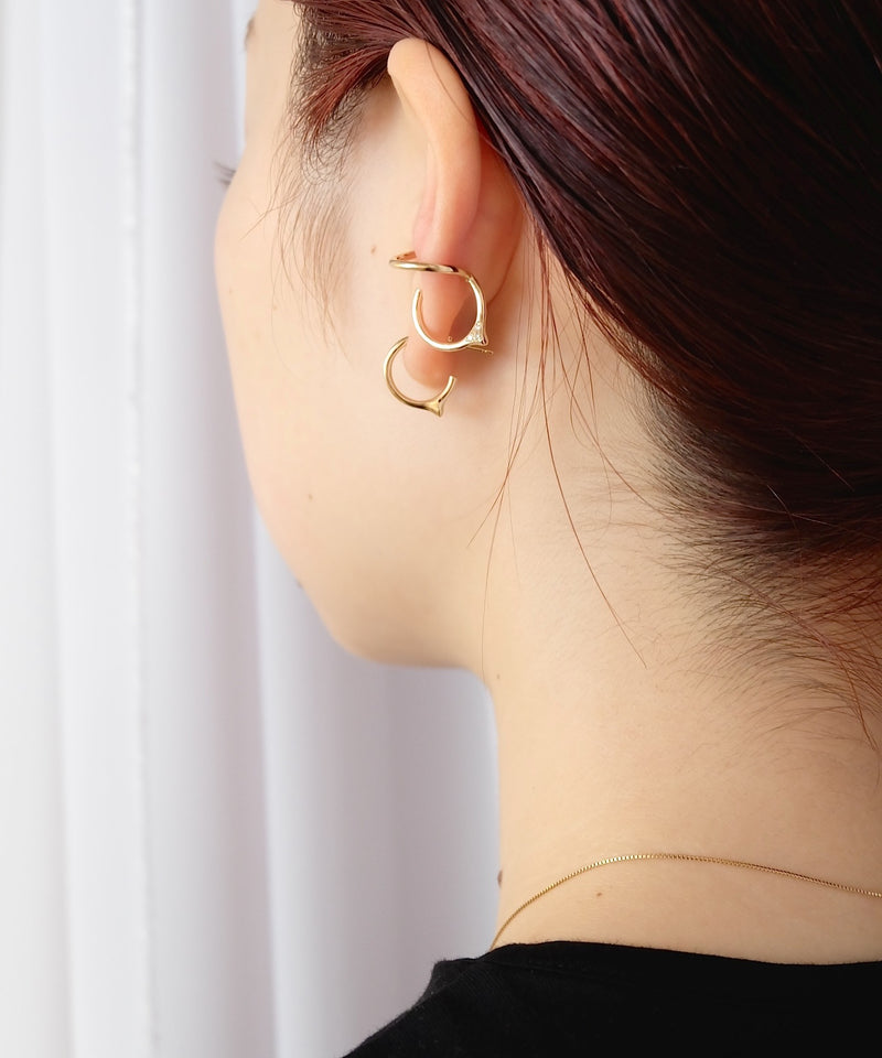 K10Symbol Hoop S Pierced