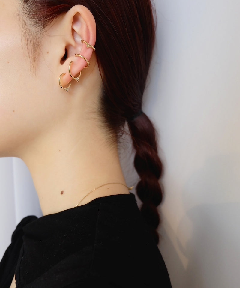 K10Symbol Z DIA XS Earcuff
