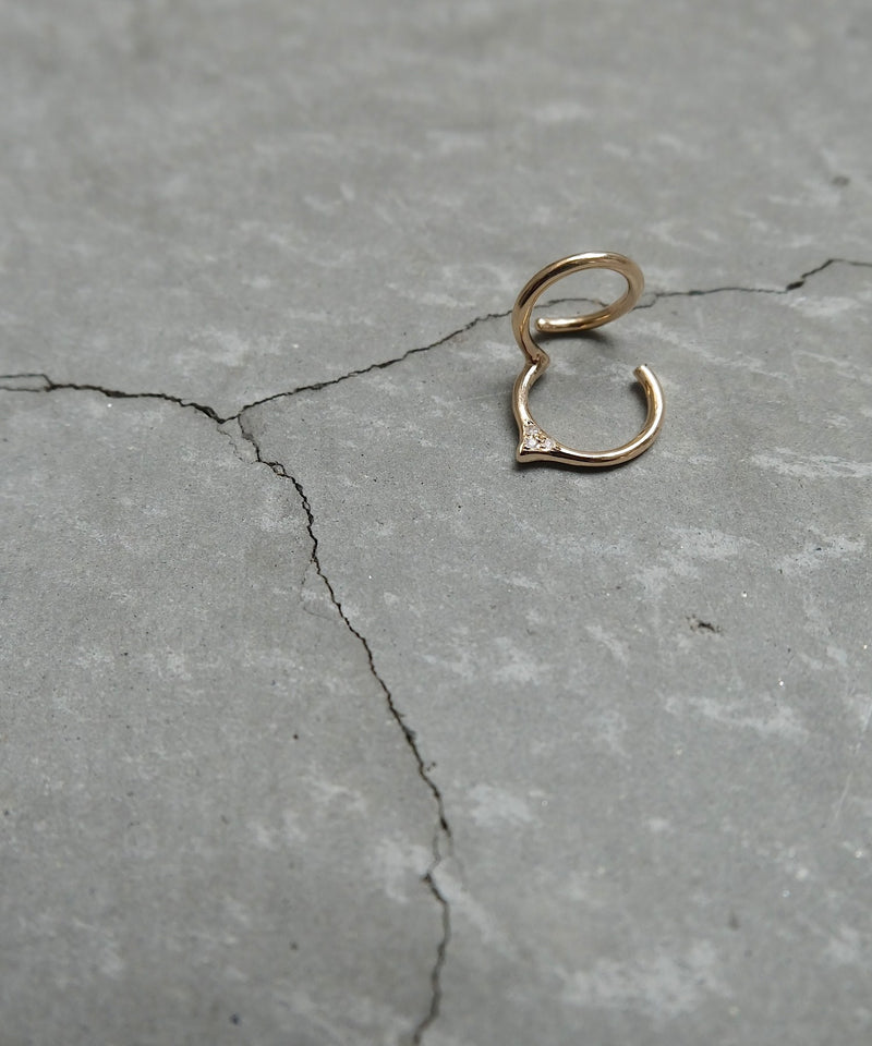 K10Symbol Z DIA XS Earcuff