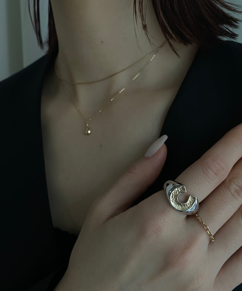 Briller Signet Horseshoe S Ring