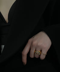 (~#5)K10Frost Chain SP Ring