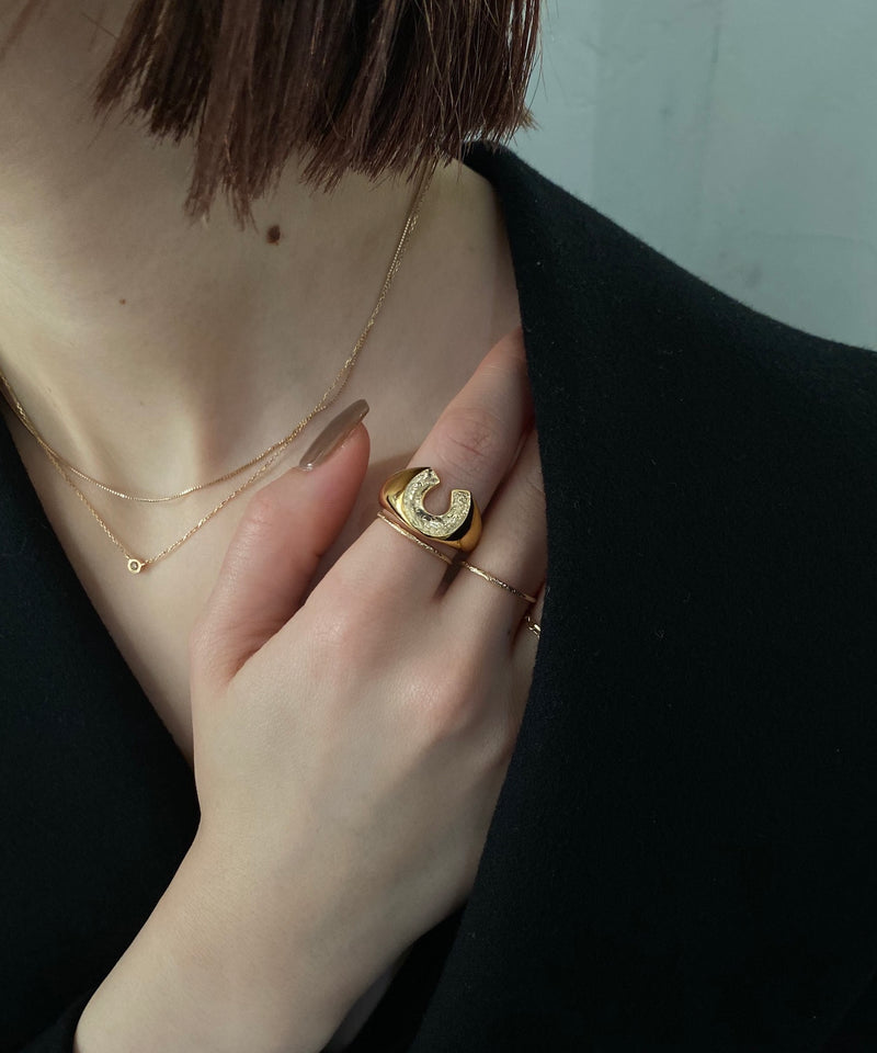 K10Frost Circle S Necklace