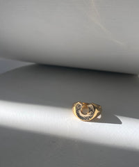 Briller Signet Horseshoe S Ring